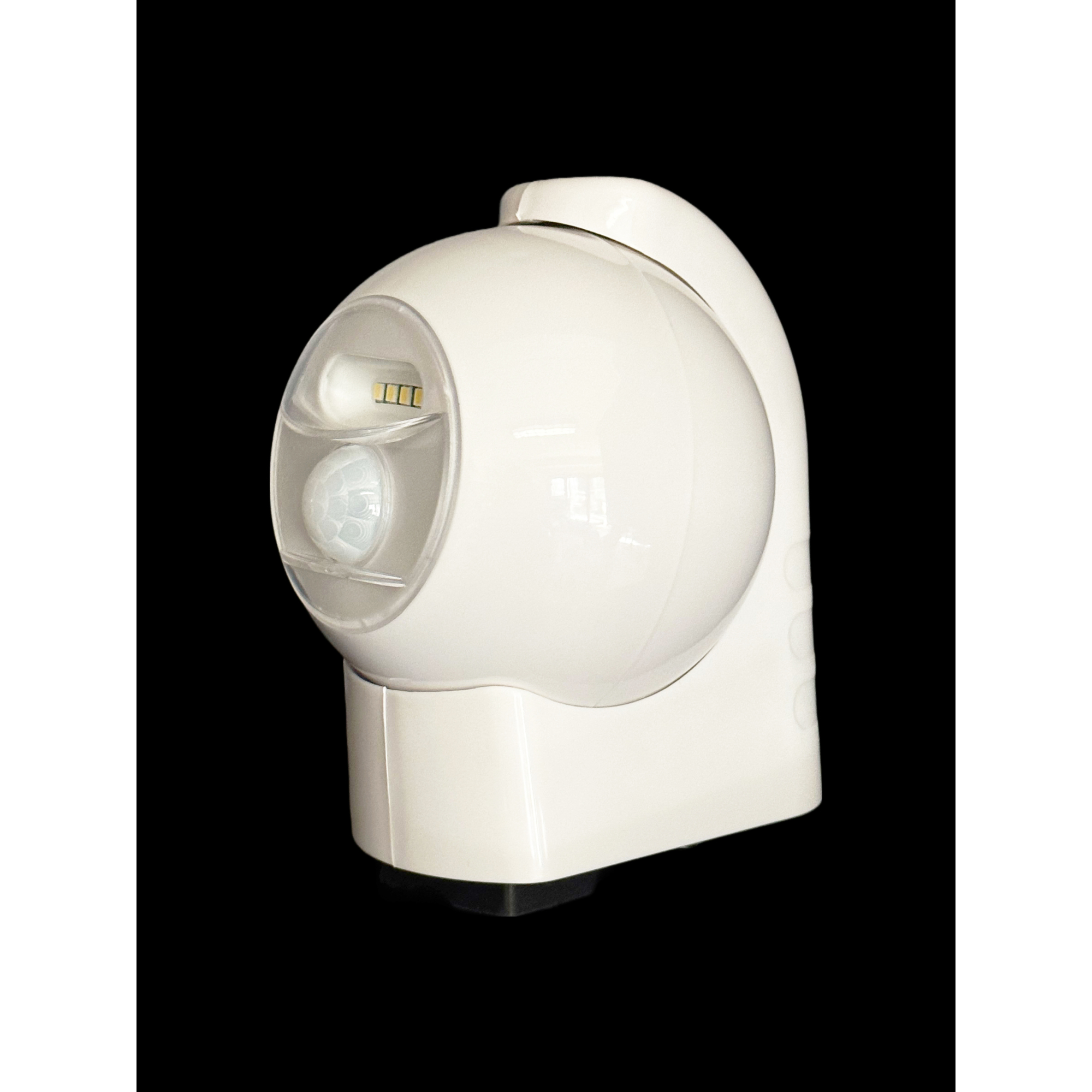 Maxsa Innovations Motion-Activated Outdoor Light - White, 5 LEDs, Weather-Resistant, Model# 40231